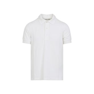 Tom Ford Off White Short Sleeve Polo