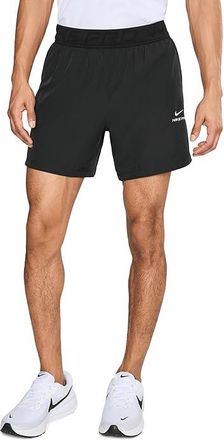 Nike 6 Pro Training Dri-FIT Shorts Mens Workout Black/White : 2XL 6, Polyester/Spandex