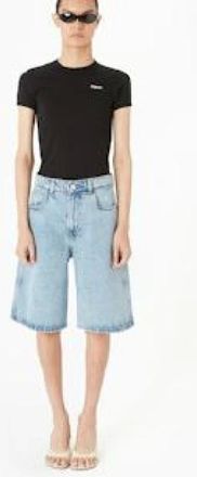 Coperni Donna, Pantaloncini, Blu, XS, new