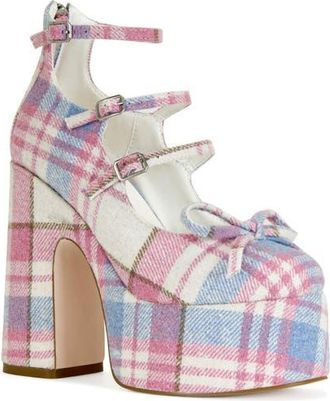 Azalea Wang Sprout Platform Pump in Pink at Nordstrom, Size 6.5