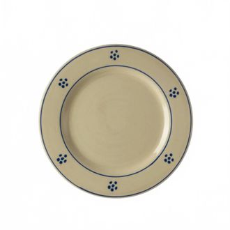 Mario Luca Giusti Marinella Melamine Dinner Plate In Blue