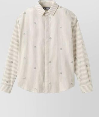 Jacquemus striped shirt long sleeves buttoned cuffs