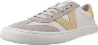 Victoria Olmo Barefoot - Dames - Sneakers - Geel - 39 EU - Katoen - Schoenen