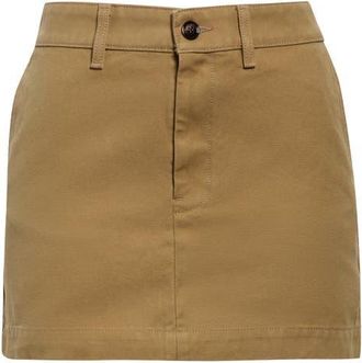 Balenciaga Cotton Canvas Miniskirt in 9501 Beige at Nordstrom, Size 36