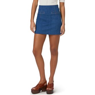 Paige Racquel Denim Miniskirt in Whitney at Nordstrom, Size 8