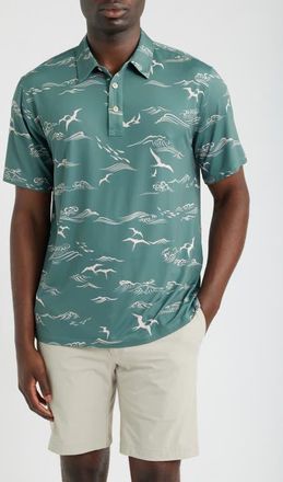 Kahala Huakai Brrr&deg; Performance Polo in Sage at Nordstrom, Size Xx-Large