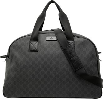 Gucci Pre-owned Gucci GG Supreme Duffle Bag 162801 491403