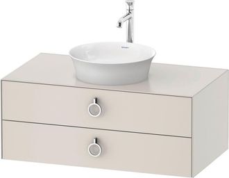 Duravit Tulip Blanco, Mueble De Ba&ntilde;o Colgado En La Pared, Ancho - Duravit