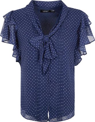 Ralph Lauren Prugan Short Sleeve Blouse