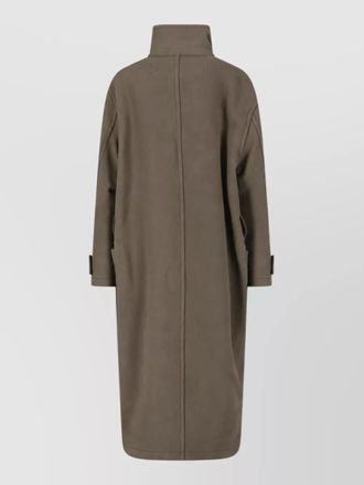 Christophe Lemaire oversized wool coat