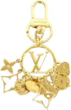 Louis Vuitton Pre-owned Accessories, female, Yellow, Size: ONE SIZE Pre-owned Fabric Key Holder