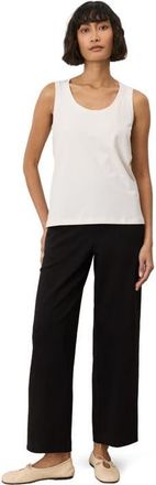 Pact Luxe Essential Scoop Neck Tank Made With Organic Cotton in Cream at Nordstrom, Size Xx-Large