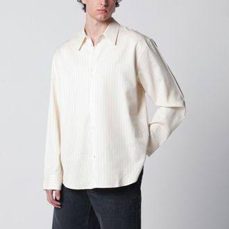 STUDIO NICHOLSON Camicia a righe in misto cotone