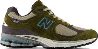 New Balance Mens 2002R TRAINER WOODLAND/STONEWARE - Green Cotton - Size UK 11