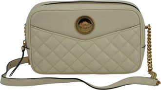 Versace Lamb Leather Medium Camera Shoulder Womens Bag