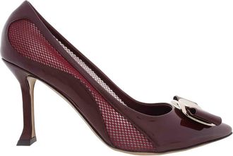 Ferragamo Ferragamo New Vara Mesh Insert Pumps