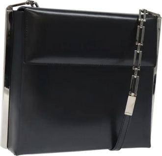Ferragamo Pre-owned Cross Body Bags, female, Black, Size: ONE SIZE Pre-owned Shoulder Bag