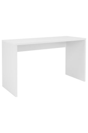 MID.YOU Mid.you Schreibtisch, Wei&szlig;, Holzwerkstoff, rechteckig, 54x75x130 cm, B&uuml;rom&ouml;bel, Schreibtische, Schreibtische