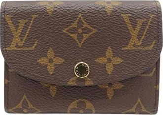 Louis Vuitton Pre-owned Wallets, female, Brown, Size: ONE SIZE Pre-owned Canvas Wallet