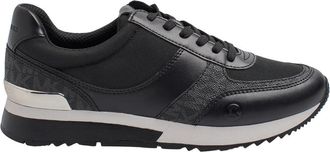 Michael Kors Andi Trainer - Dames - Sneakers - Zwart - 41 EU - Leer - Schoenen