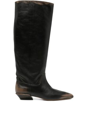 PARIS TEXAS 25mm Bettina boots - Black