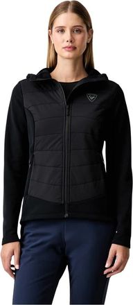 Rossignol Classique Hybrid Jacket - Dames - Outdoorjassen - Zwart - S - Leer - Fitness