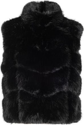 Generation Love Rosario Faux Fur Vest in Black at Nordstrom, Size Xx-Large
