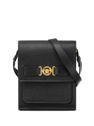 Versace Medusa Biggie cross body bag - men - Viscose/Goat Skin/Nylon - One Size - Black