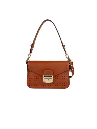 Longchamp Schoudertas Bruin