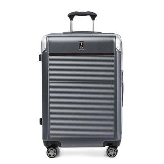 Travelpro Platinum Elite Hardside Expandable Checked- Medium 25-Inch Spinner in Vintage Grey at Nordstrom