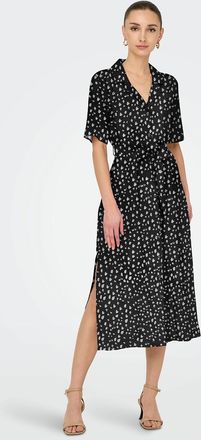 Jacqueline de Yong Bedrukte, lange jurk