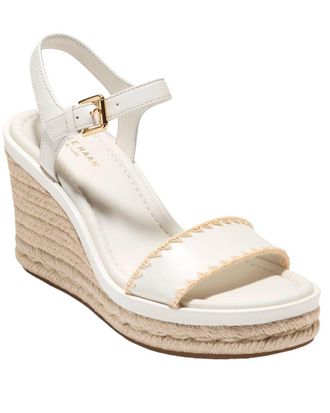 Cole Haan Cf Asbury Leather Espadrille Sandal