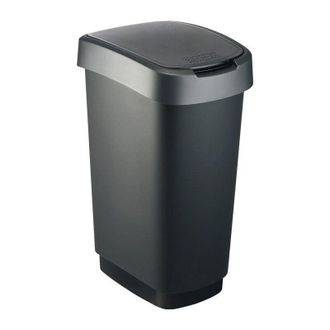 Rotho Twist 50 L Rectangular Polipropileno (pp) Negro - Rotho