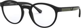Emporio Armani Sole Zonnebrillen - unisex - Brillen - Zwart - 52 MM - Accessoires