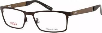 HUGO BOSS HG 0228 0YZ4 00 Matte Brown/Brown 54mm