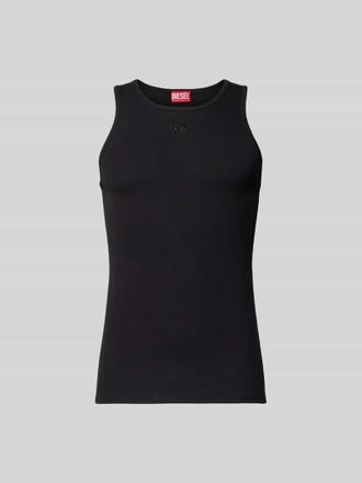 Diesel Tanktop mit Label-Stitching in Black, Gr&ouml;&szlig;e XL