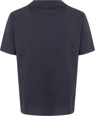 Emporio Armani Graphic-Print Cotton T-shirt - Black