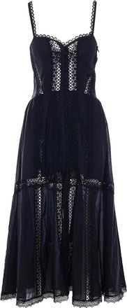 Charo Ruiz Ibiza Ibiza Black Dafelle Long Dress