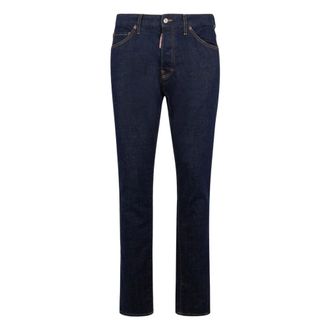 Dsquared2 Teddy Jeans - male - Dsquared2 - Slim Fit Jeans - Blue - XL - Jeans