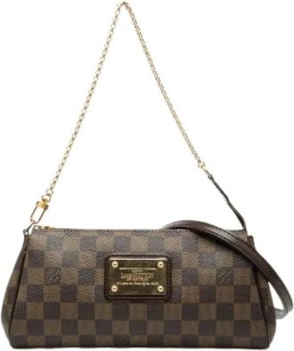 Louis Vuitton Pre-owned Mini Bags, female, Brown, Size: ONE SIZE Pre-owned Eva Mini Bag