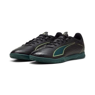 Puma Fussballschuh PUMA ULTRA 6 PLAY IT, Gr. 44,5, puma schwarz, fizzy light, gr&uuml;n terrain, Synthetik, Schuhe Fussballschuh