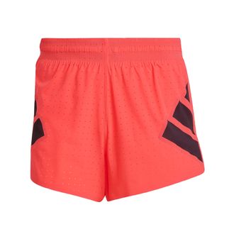adidas adidas Performance Mens Adizero Road to Records Split Shorts - Coral Recycled Material - Size 2XL - 3