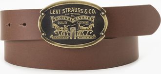 Levi's Billy Plaque Belt - Mens - 100 - Brown