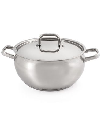 Berghoff Berghoff Belly Shape Stainless Steel 5.5Qt Stock Pot With Lid