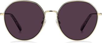 Marc Jacobs Womens Sunglasses Gold Metal Eyewear