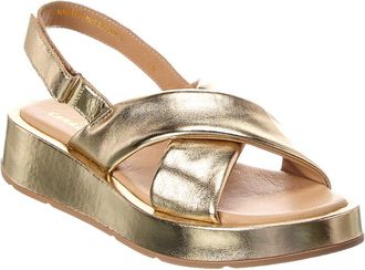 La Canadienne Axis Leather Platform Sandal
