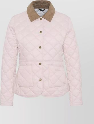 Barbour quilted fitted jacket