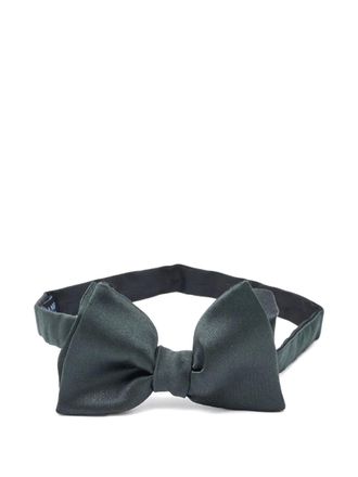 Lanvin Zijden vlinderdas - Groen