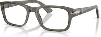Persol 56mm Rectangle optical glasses in Grey at Nordstrom
