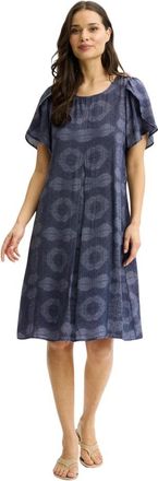 In Front Maxi Jurk - Dames - Korte kleedjes - Blauw - L - Kleedjes